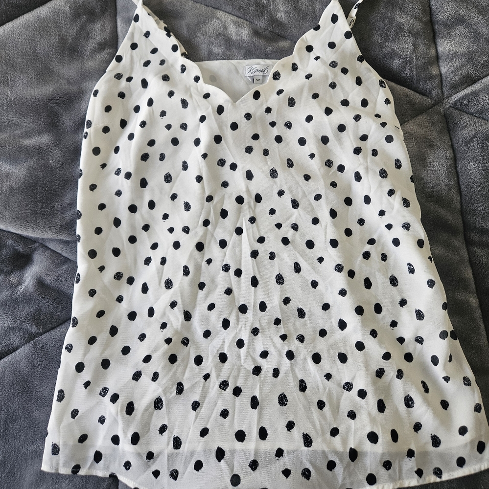 Brand new chiffon tank